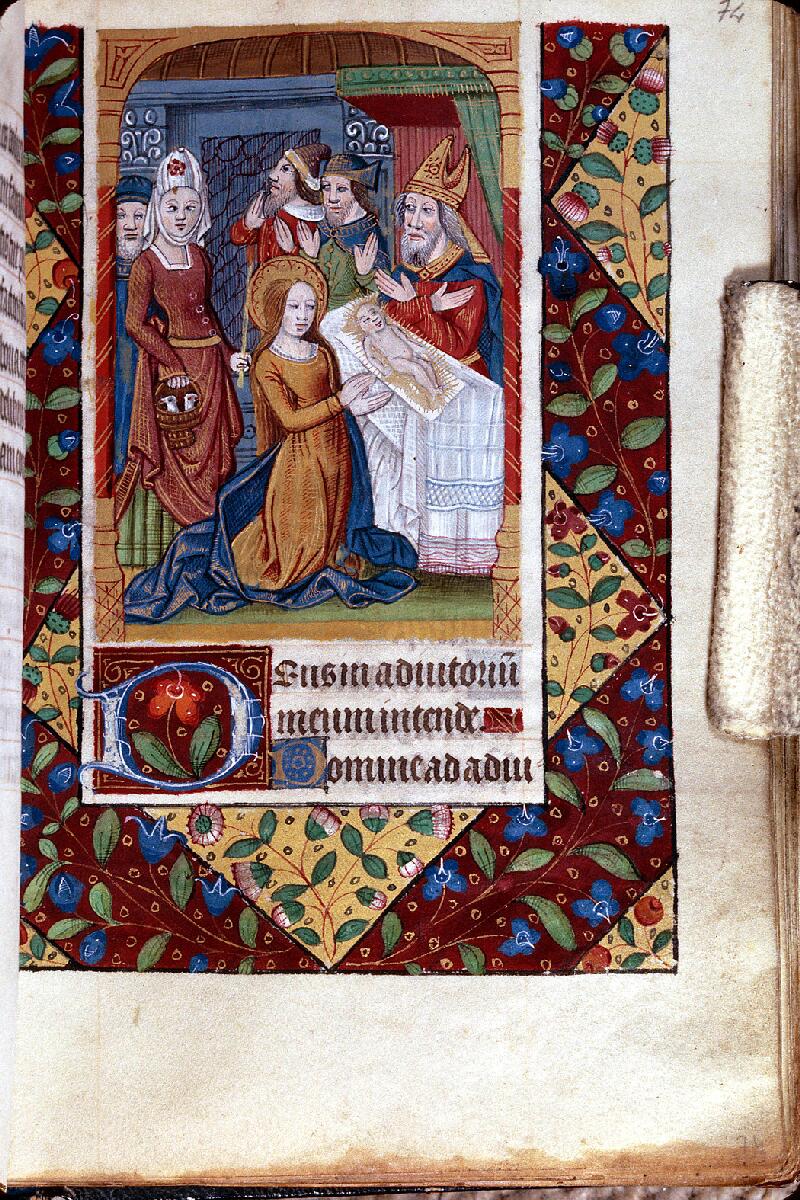 Clermont-Ferrand, Bibl. mun., ms. 1508, f. 074 - vue 1