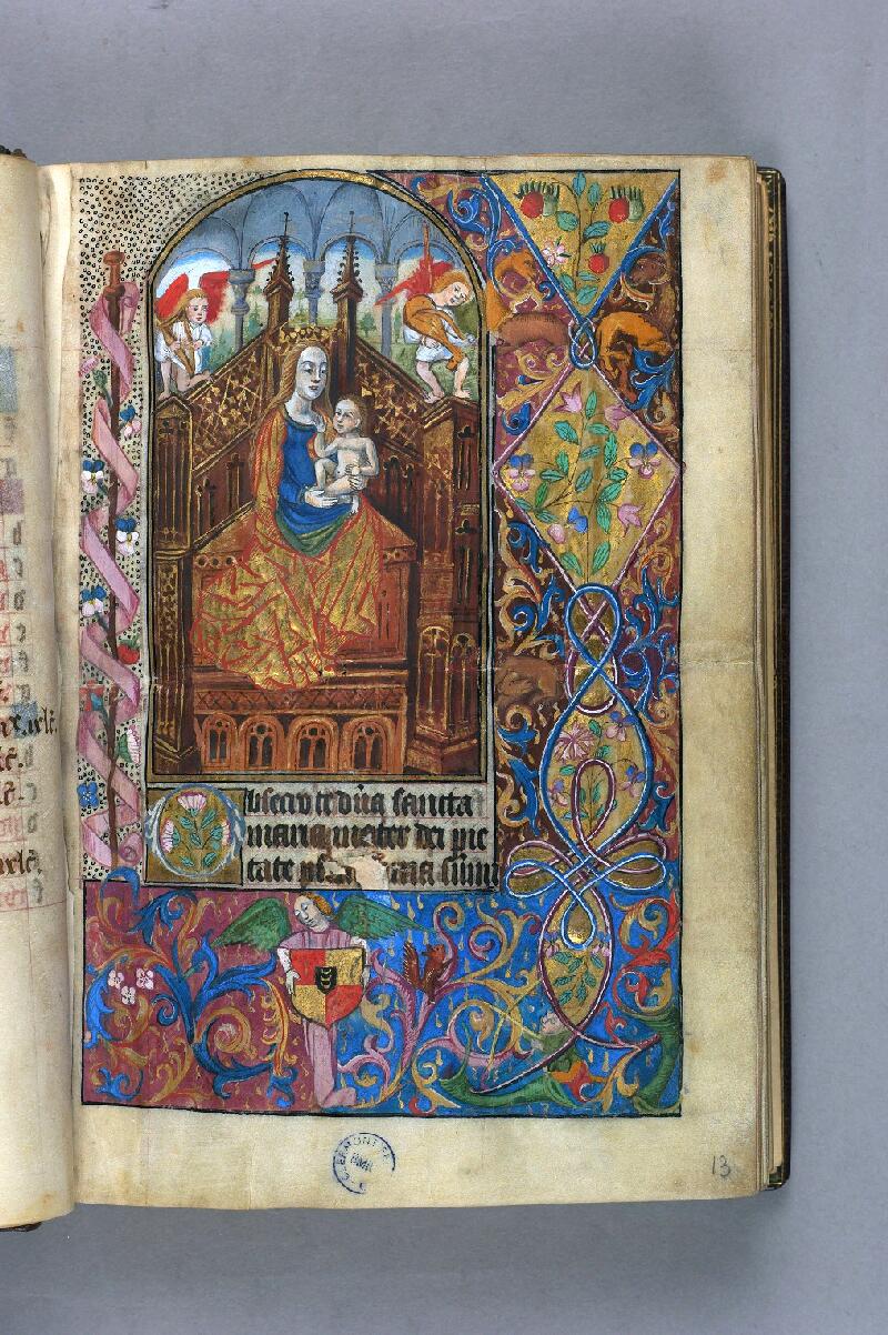 Clermont-Ferrand, Bibl. mun., ms. 2258, f. 013 - vue 1