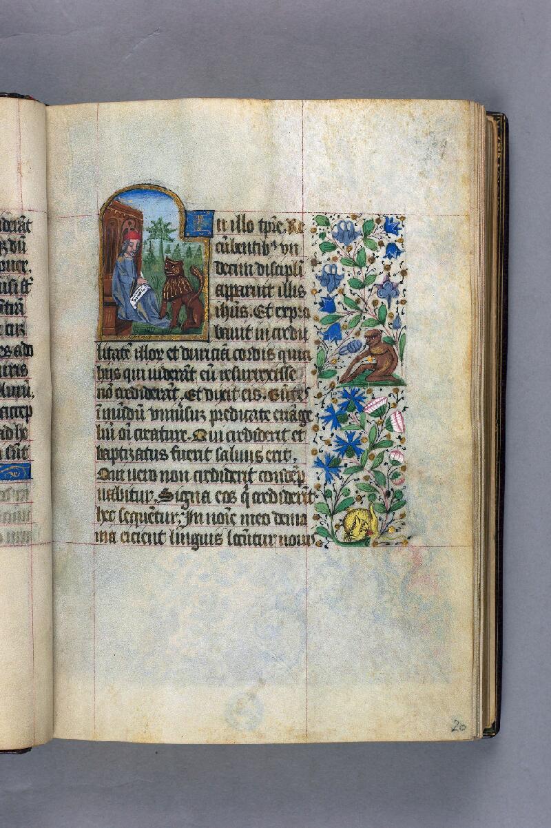 Clermont-Ferrand, Bibl. mun., ms. 2258, f. 020 - vue 1