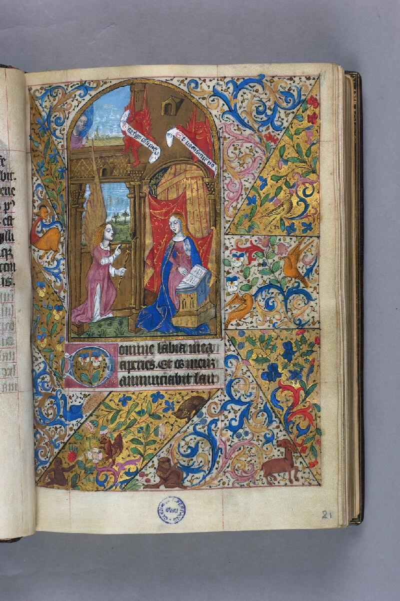 Clermont-Ferrand, Bibl. mun., ms. 2258, f. 021 - vue 1
