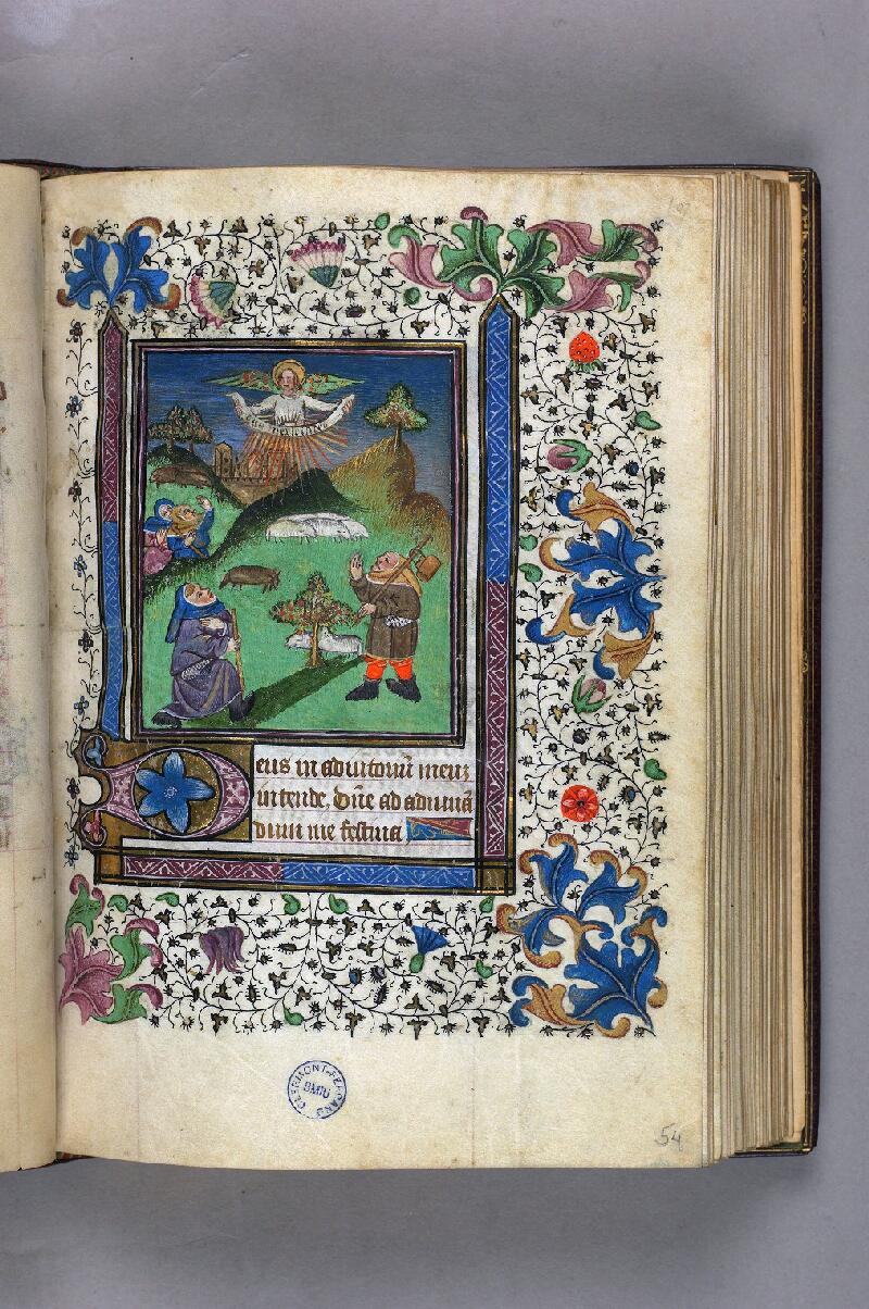 Clermont-Ferrand, Bibl. mun., ms. 2258, f. 054 - vue 1