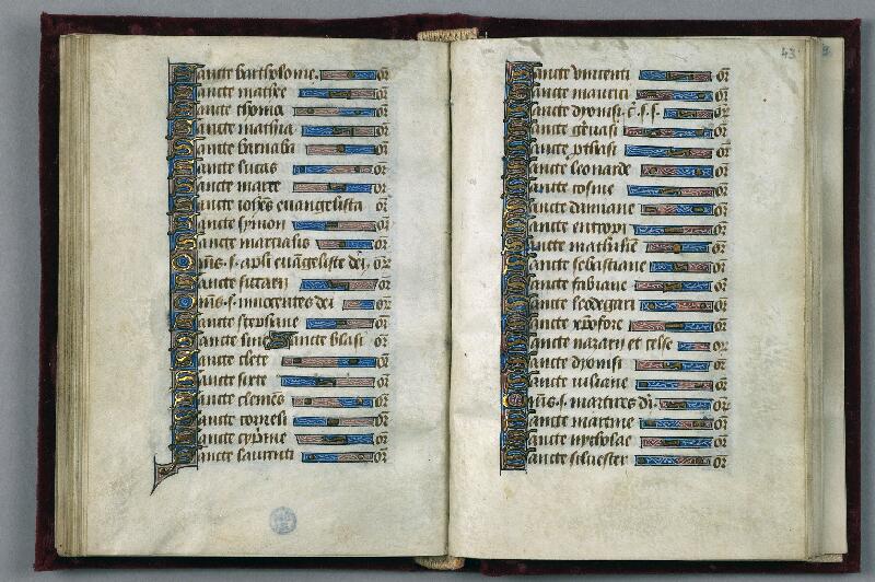 Clermont-Ferrand, Bibl. mun., ms. 2262, f. 042v-043