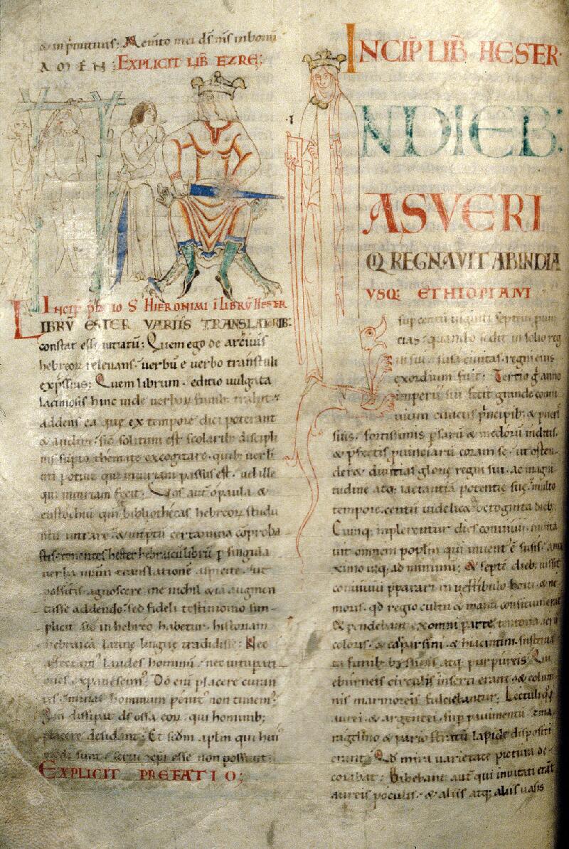 Dijon, Bibl. mun., ms. 0014, f. 122v - vue 1