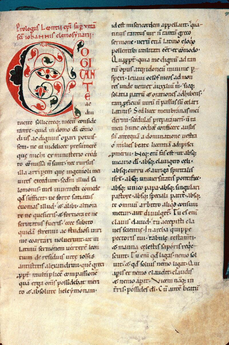 Dijon, Bibl. mun., ms. 0060, f. 102 - vue 1