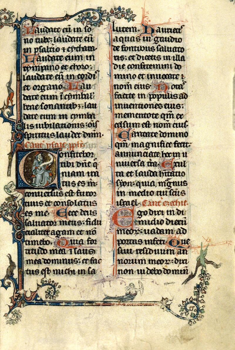Dijon, Bibl. mun., ms. 0113, f. 107 - vue 1
