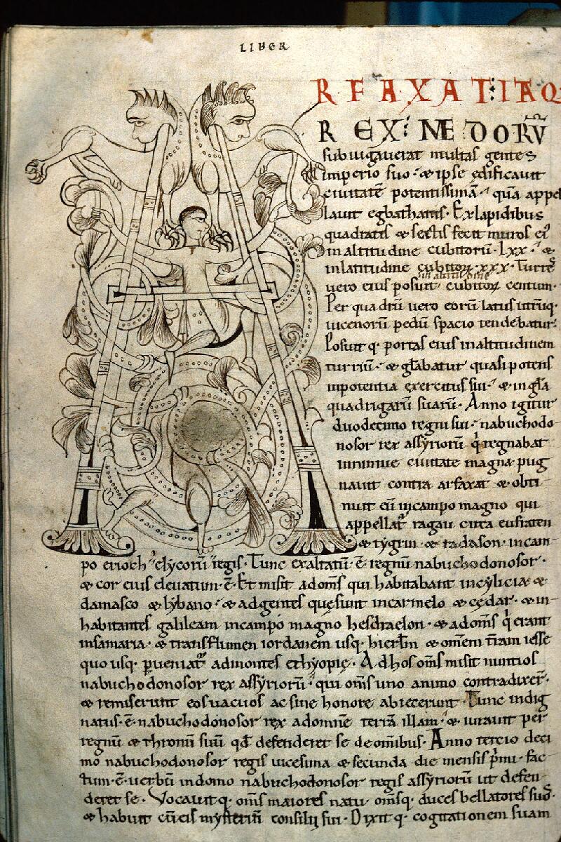 Dijon, Bibl. mun., ms. 0128, f. 105v - vue 1