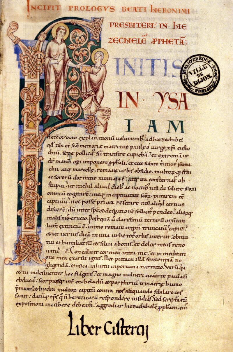 Dijon, Bibl. mun., ms. 0131, f. 003 - vue 1