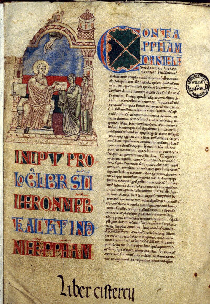 Dijon, Bibl. mun., ms. 0132, f. 001 - vue 1