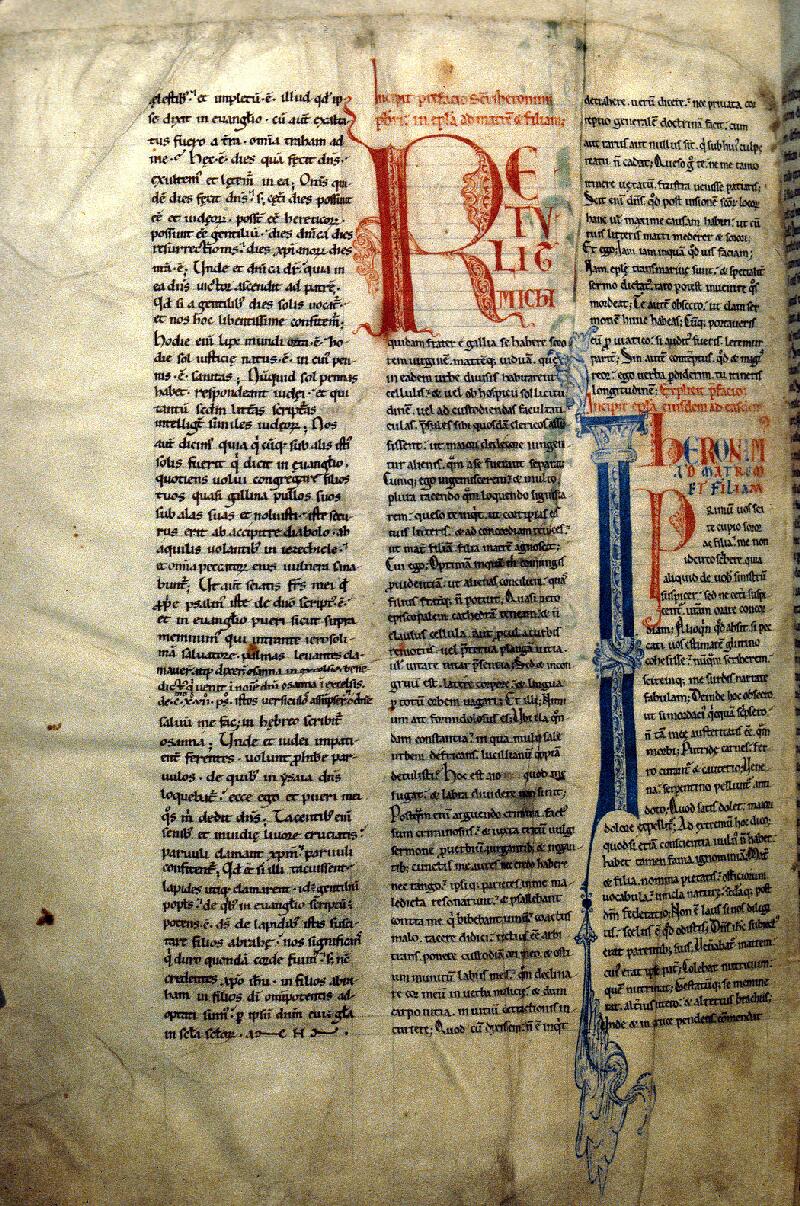 Dijon, Bibl. mun., ms. 0135, f. 184v - vue 1