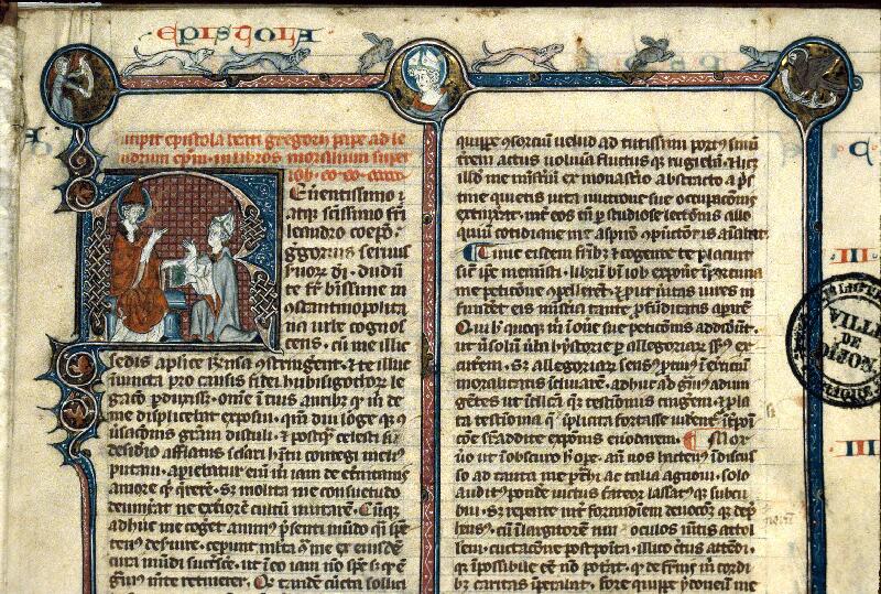 Dijon, Bibl. mun., ms. 0172, f. 002 - vue 3