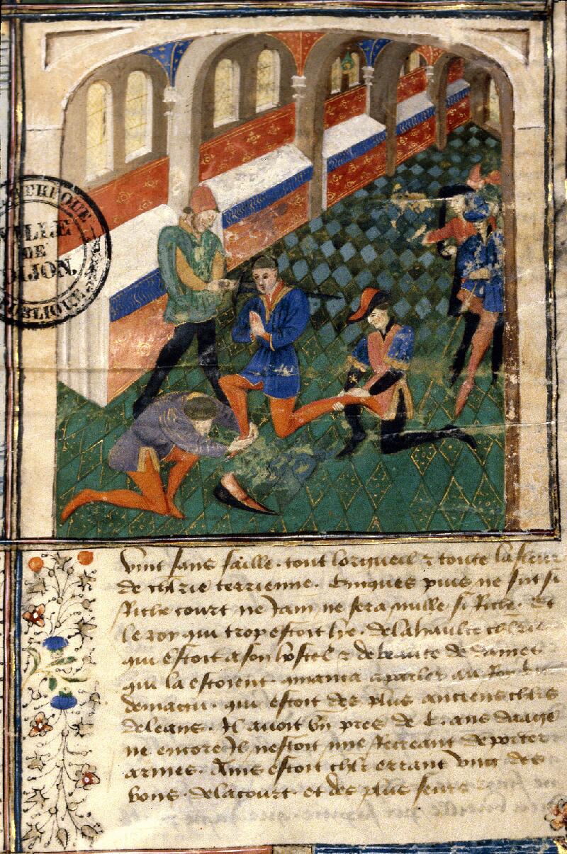 Dijon, Bibl. mun., ms. 0527, f. 001 - vue 5
