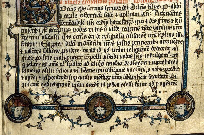 Dijon, Bibl. mun., ms. 0598, f. 001 - vue 3