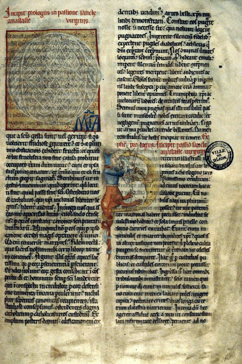 Dijon, Bibl. mun., ms. 0638, f. 003 - vue 1