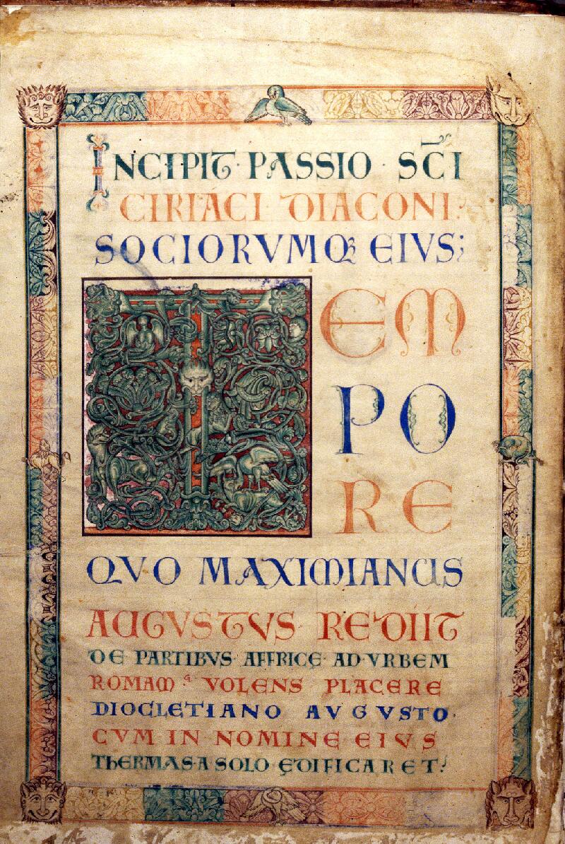 Dijon, Bibl. mun., ms. 0641, f. 002v - vue 1