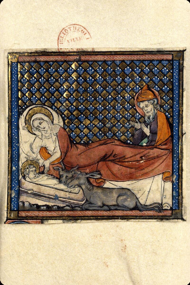 Dijon, Bibl. mun., ms. 1268, f. 001 bis v