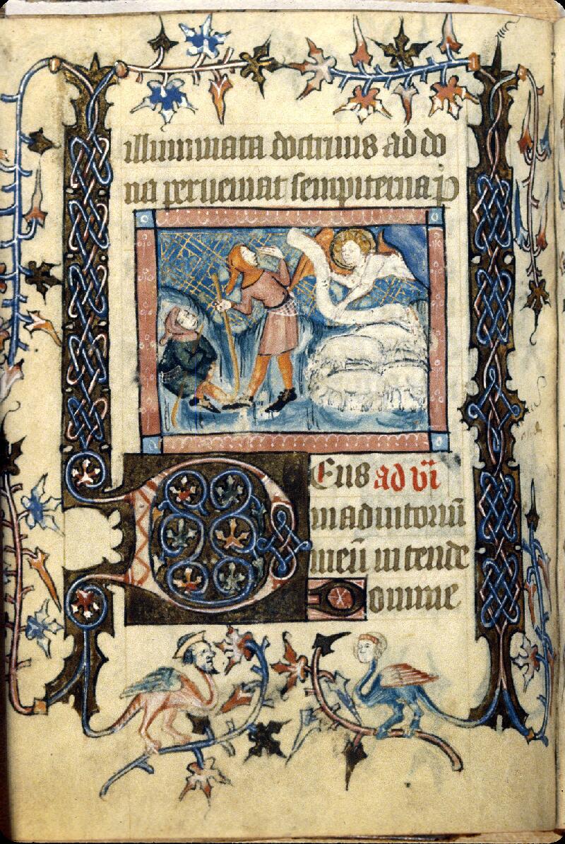 Dijon, Bibl. mun., ms. 1268, f. 057v - vue 1