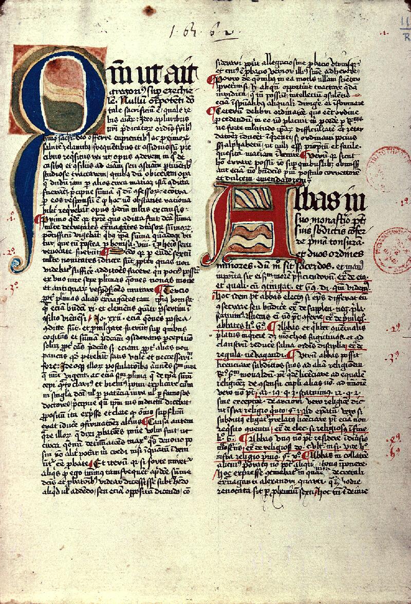 Dole, Bibl. mun., ms. 0112, f. 001