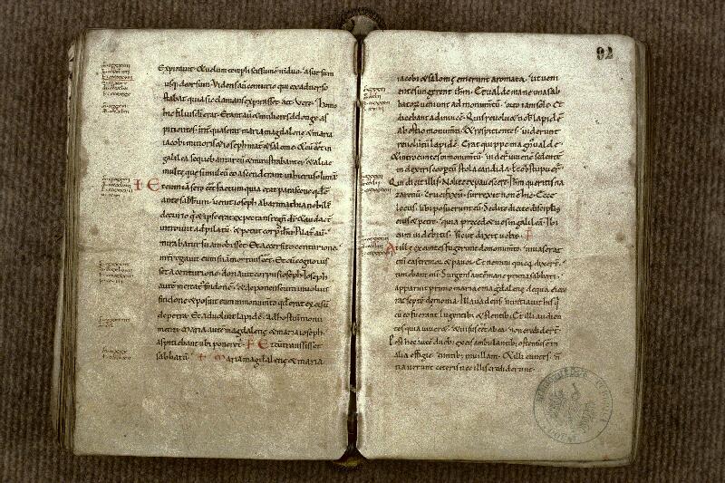 Douai, Bibl. mun., ms. 0011, f. 091v-092