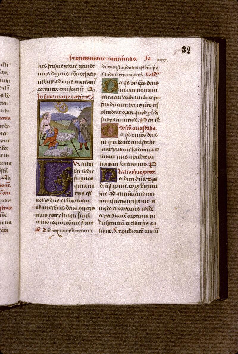 Douai, Bibl. mun., ms. 0091, f. 032 - vue 1