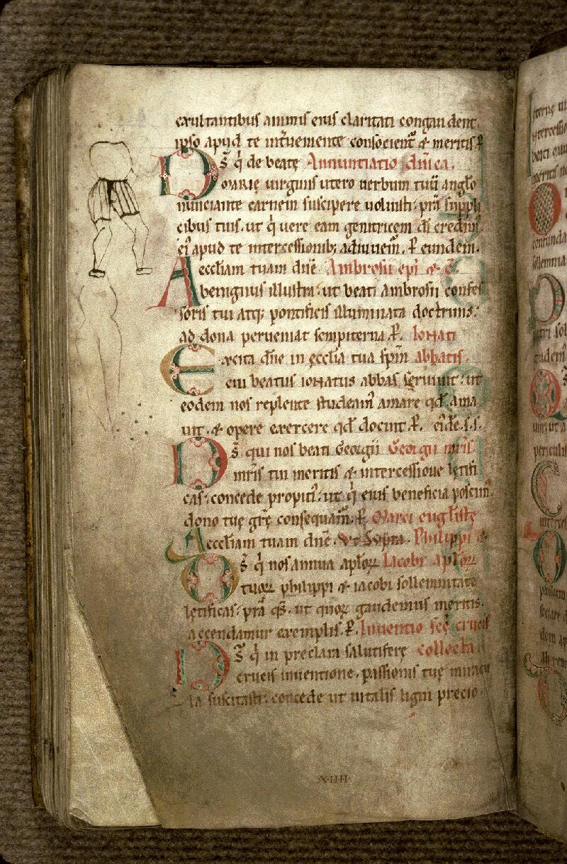 Douai, Bibl. mun., ms. 0093, f. 111v - vue 1