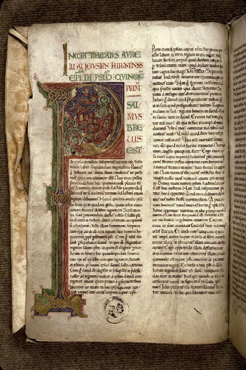 Douai, Bibl. mun., ms. 0250, t. II, f. 001v - vue 2