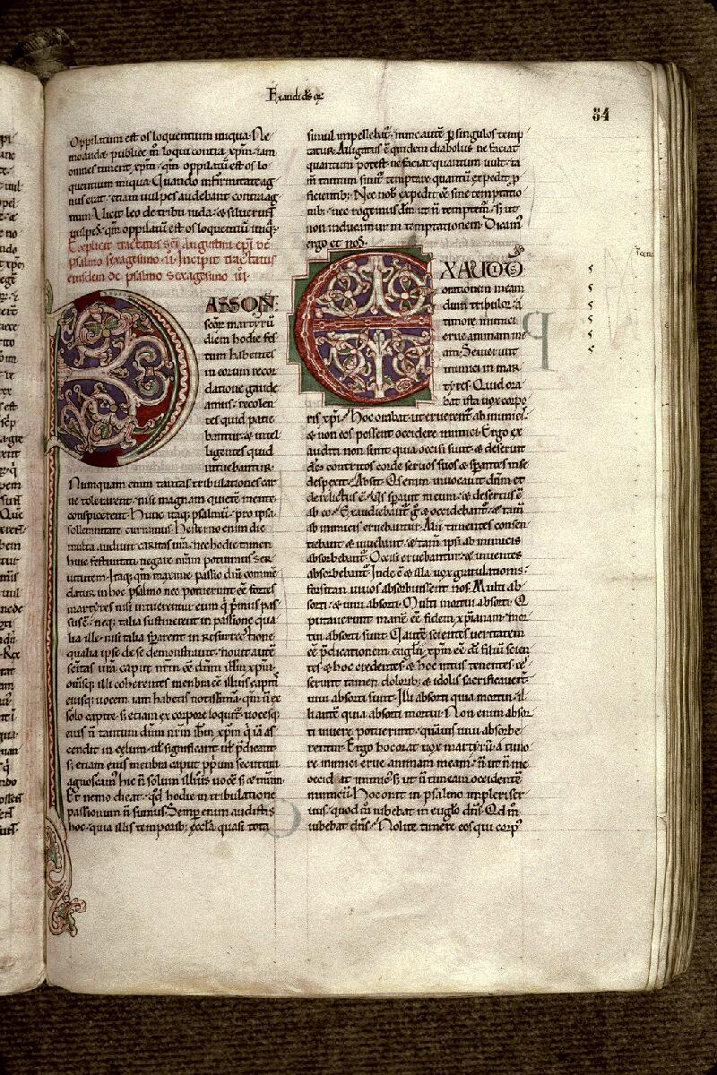 Douai, Bibl. mun., ms. 0250, t. II, f. 054