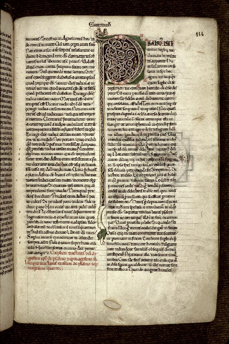 Douai, Bibl. mun., ms. 0250, t. II, f. 114