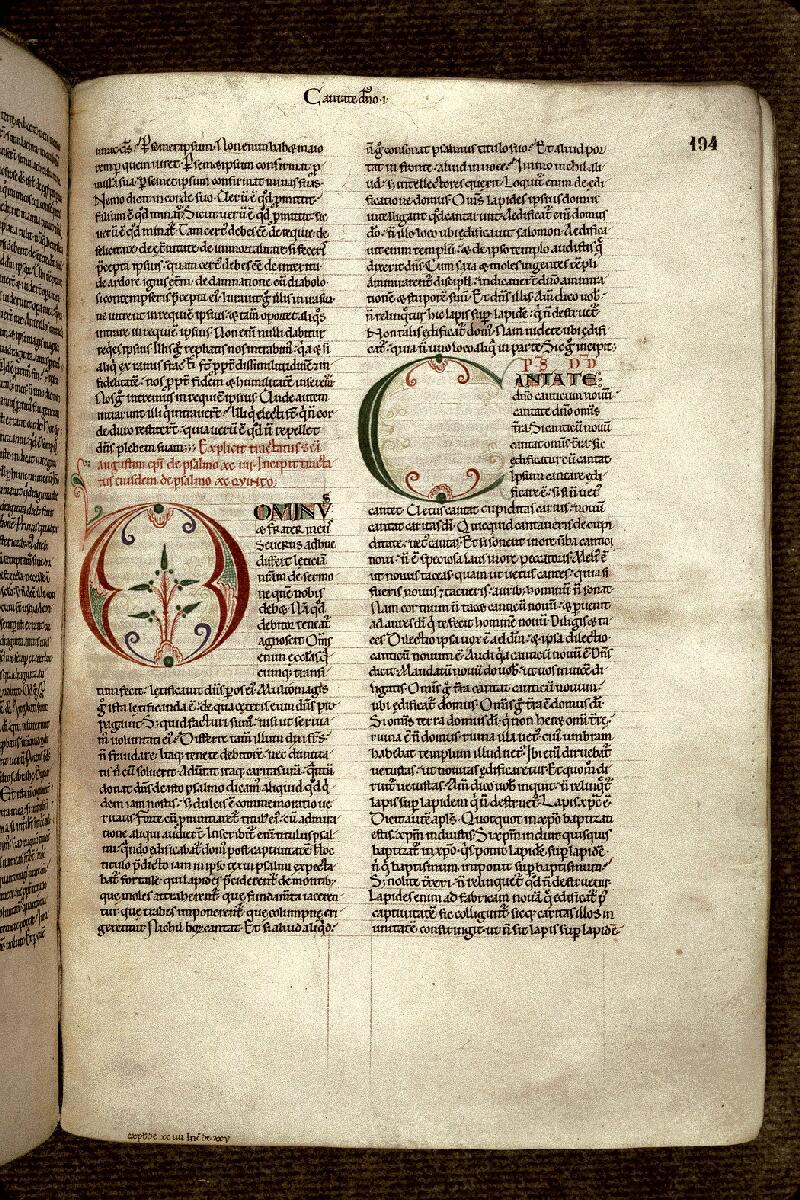 Douai, Bibl. mun., ms. 0250, t. II, f. 194 - vue 1