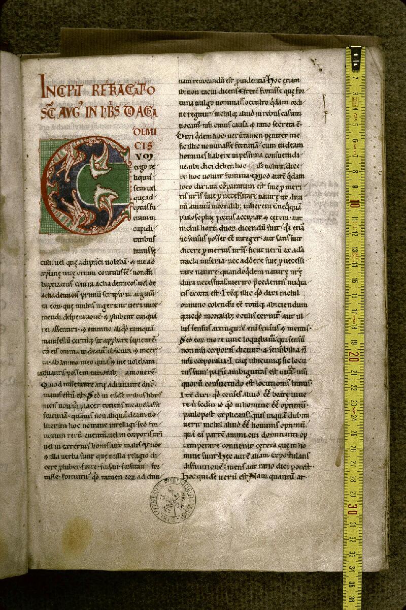Douai, Bibl. mun., ms. 0261, f. 003 - vue 1