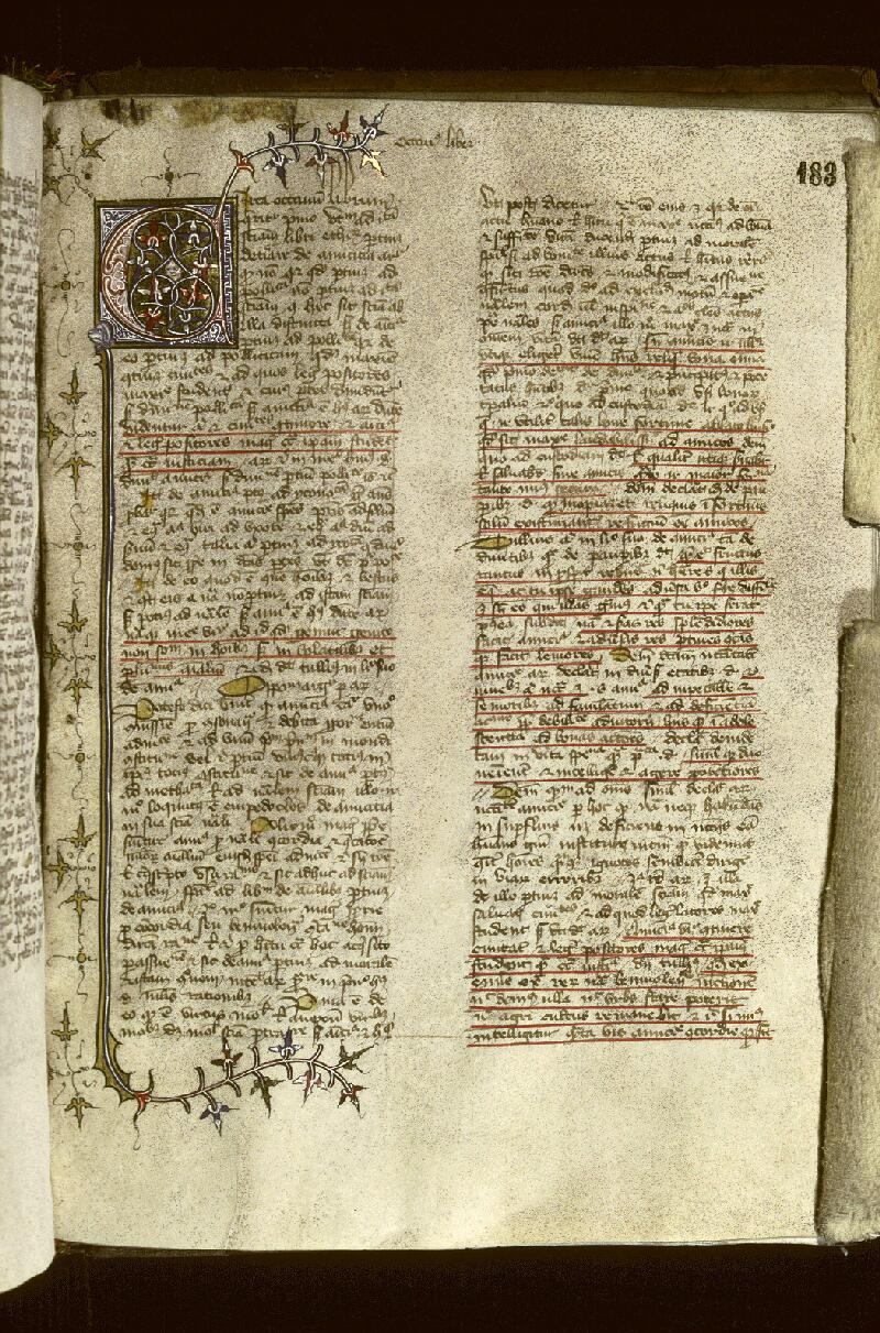 Douai, Bibl. mun., ms. 0692, f. 183 - vue 1