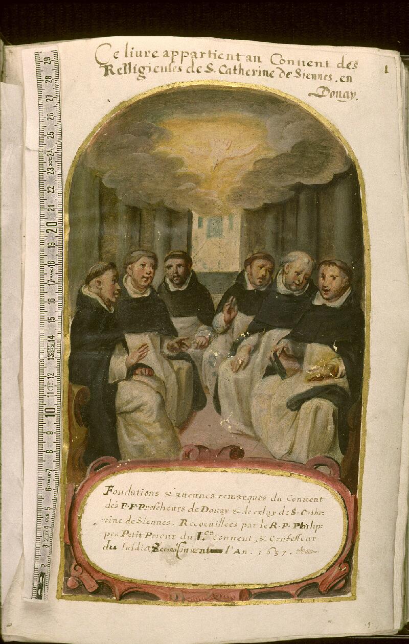 Douai, Bibl. mun., ms. 1170, f. 001 - vue 1