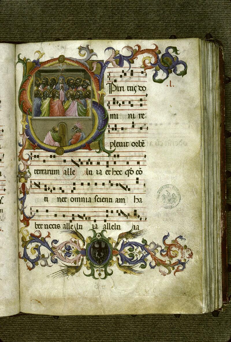 Douai, Bibl. mun., ms. 1171, f. 052 - vue 1