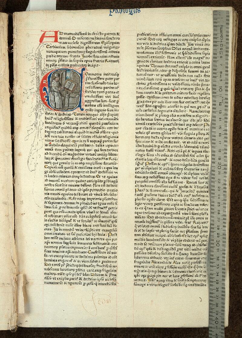 Douai, Bibl. mun., inc. RA 020, t. I, f. 031 - vue 1