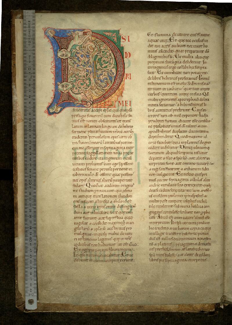 Douai, Bibl. mun., ms. 0002, f. 005v - vue 1