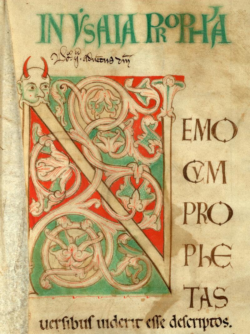 Douai, Bibl. mun., ms. 0005, f. 000Av - vue 3