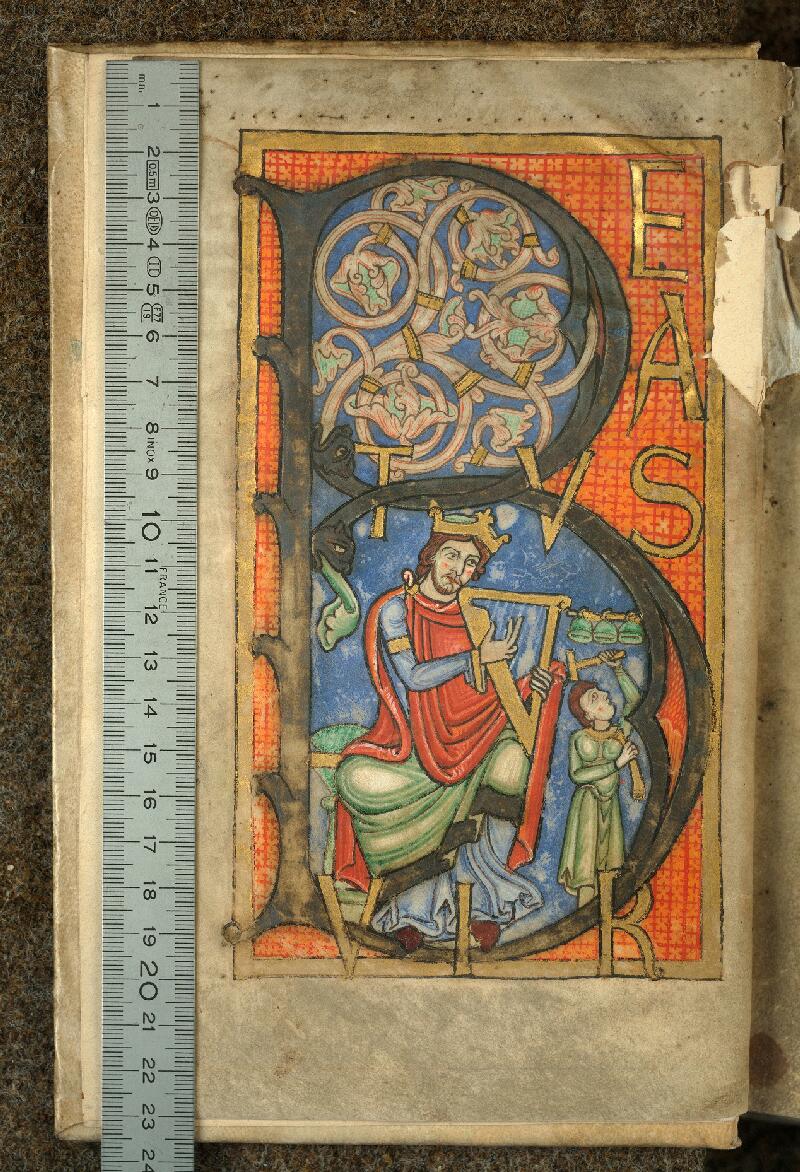 Douai, Bibl. mun., ms. 0009, f. 001v - vue 1