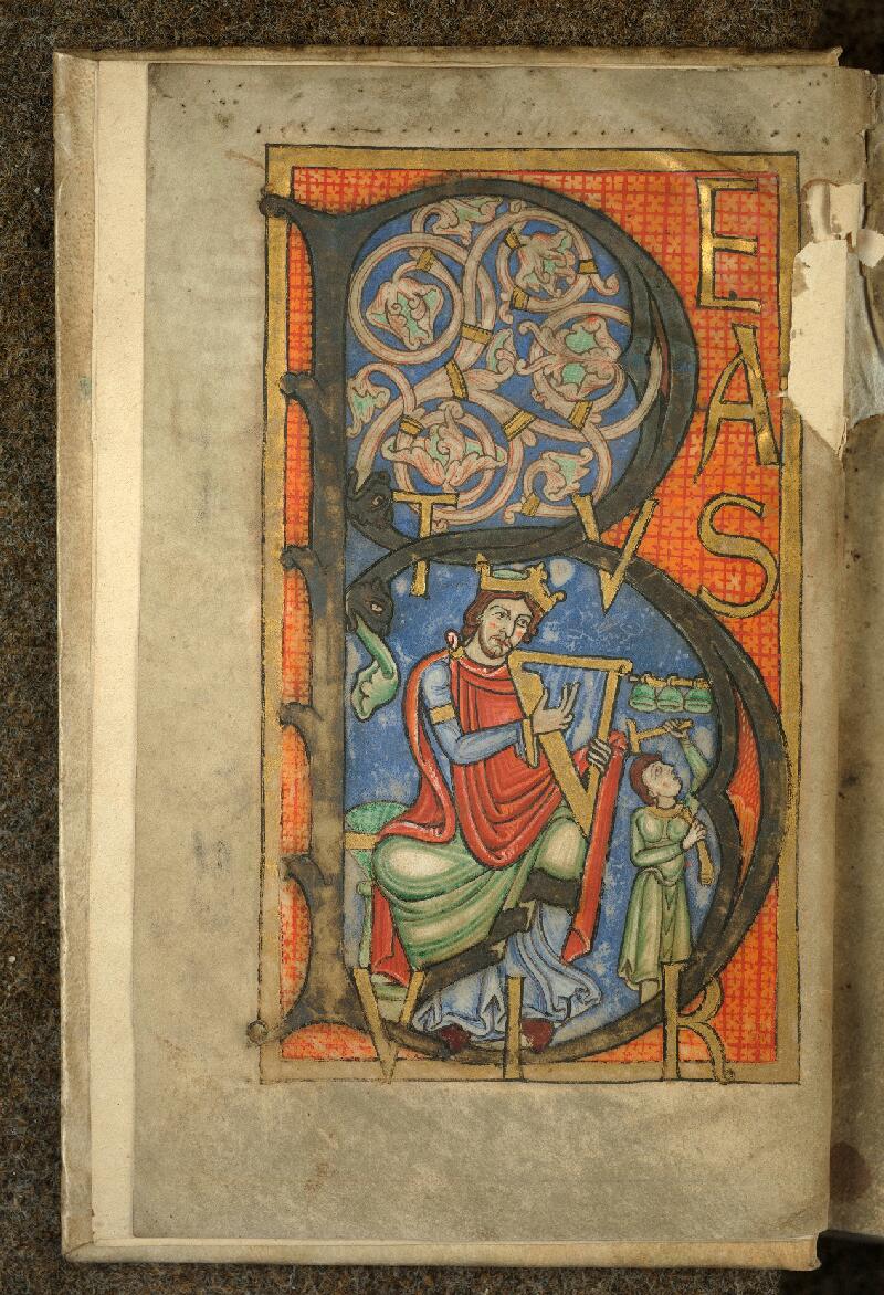 Douai, Bibl. mun., ms. 0009, f. 001v - vue 2