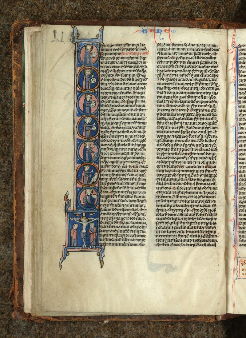 Douai, Bibl. mun., ms. 0010, f. 011v - vue 1