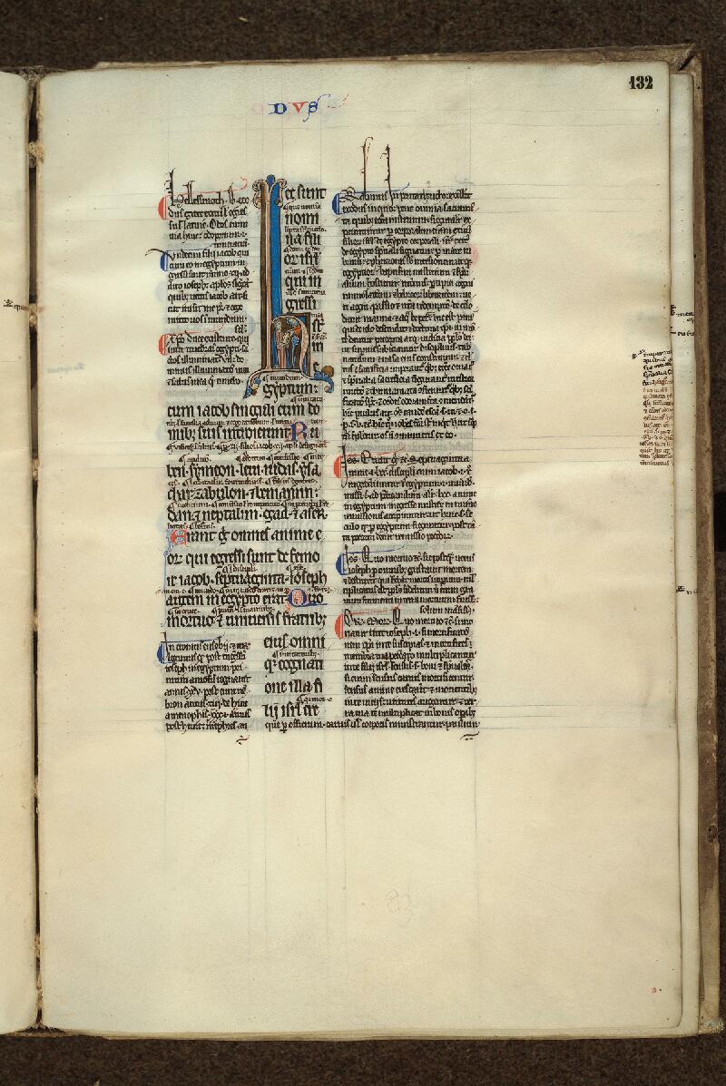 Douai, Bibl. mun., ms. 0017, t. I, f. 132 - vue 1