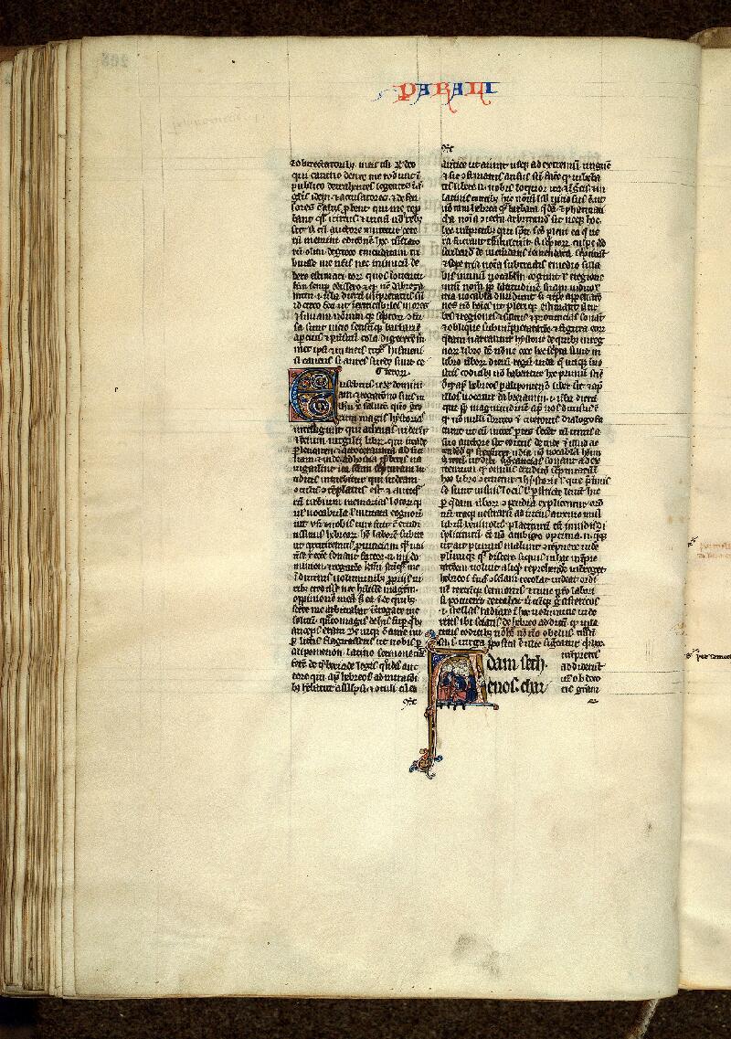 Douai, Bibl. mun., ms. 0017, t. III, f. 205v - vue 1