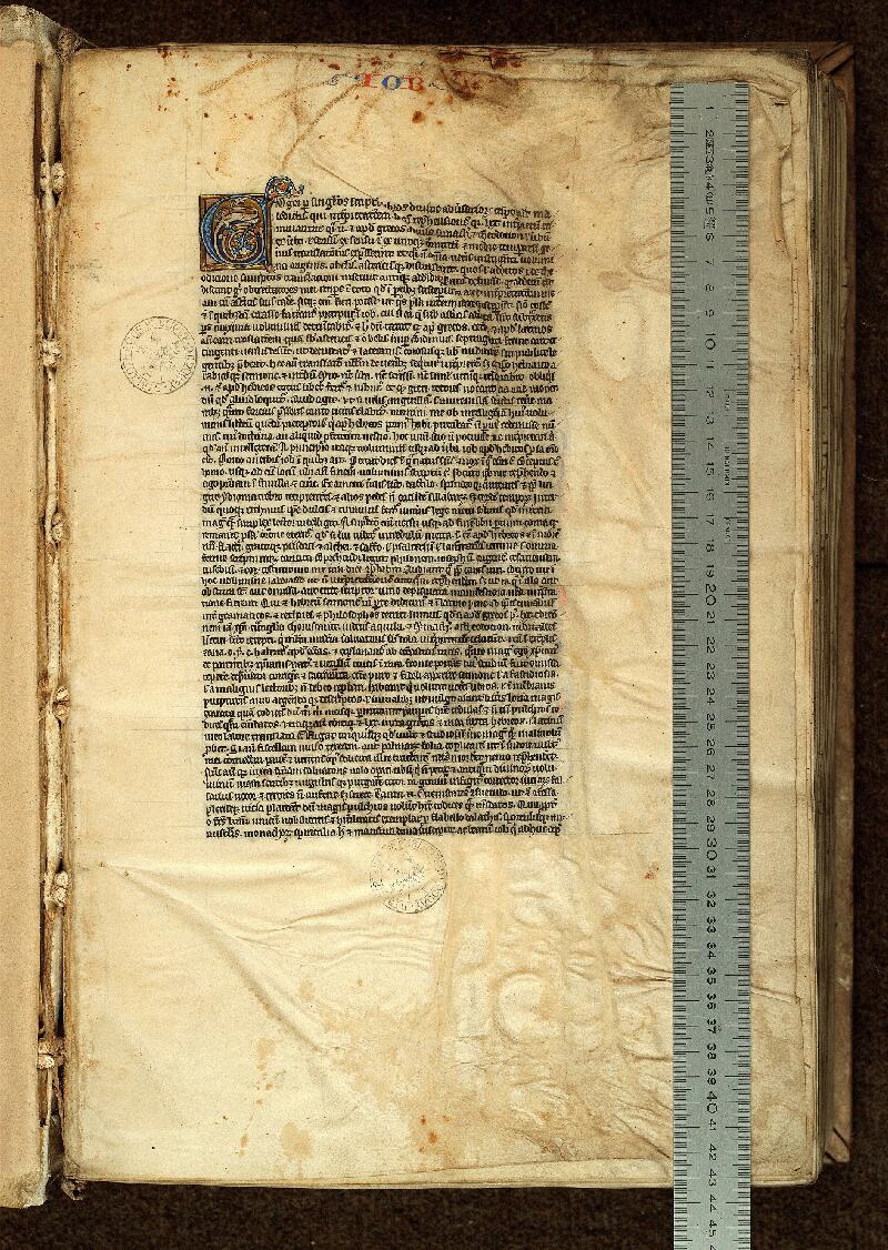 Douai, Bibl. mun., ms. 0017, t. V, f. 001 - vue 1