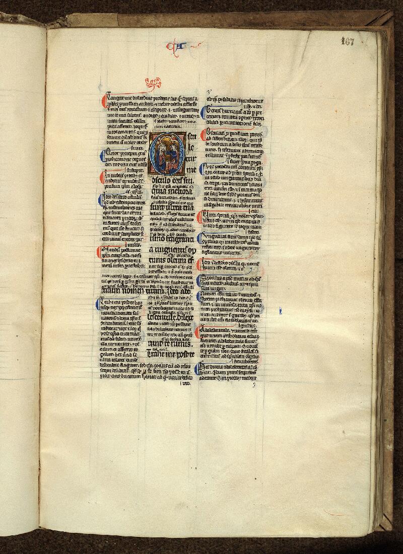 Douai, Bibl. mun., ms. 0017, t. V, f. 167 - vue 1