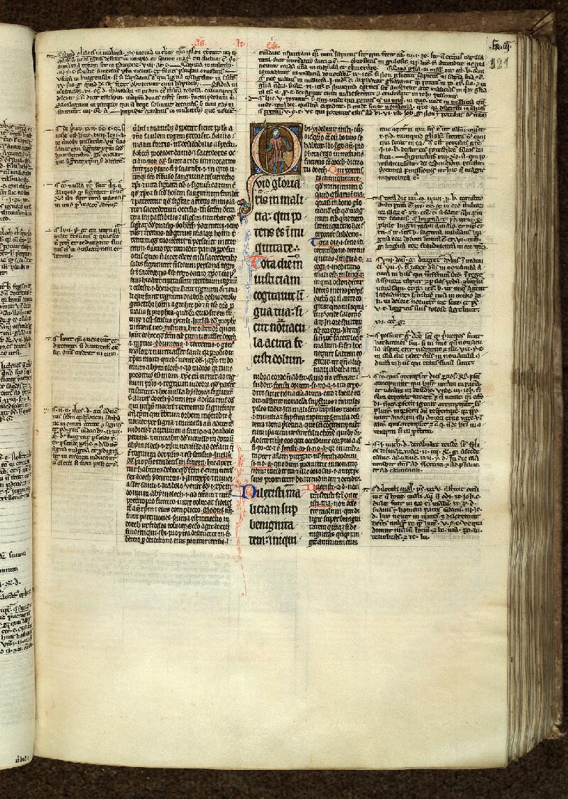 Douai, Bibl. mun., ms. 0017, t. VI, f. 121 - vue 1
