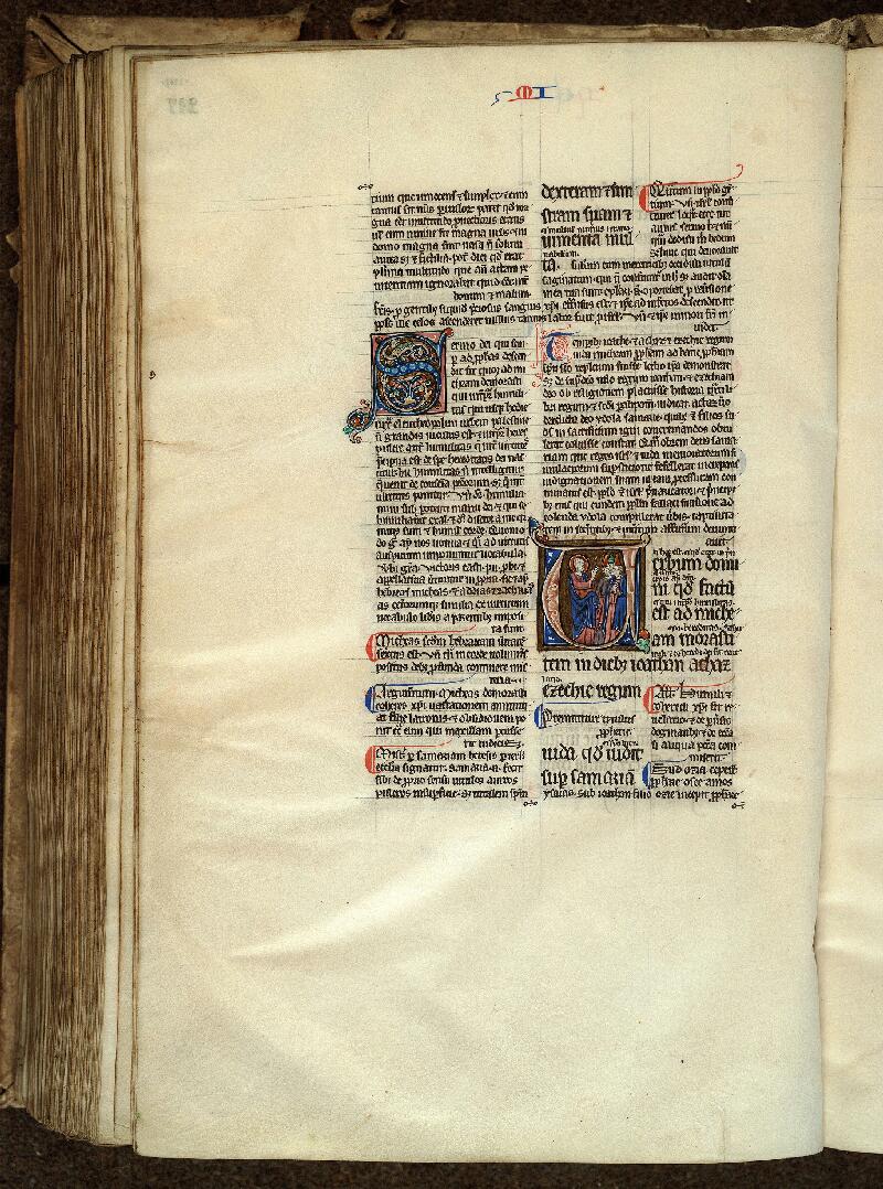 Douai, Bibl. mun., ms. 0017, t. VIII, f. 217v - vue 1