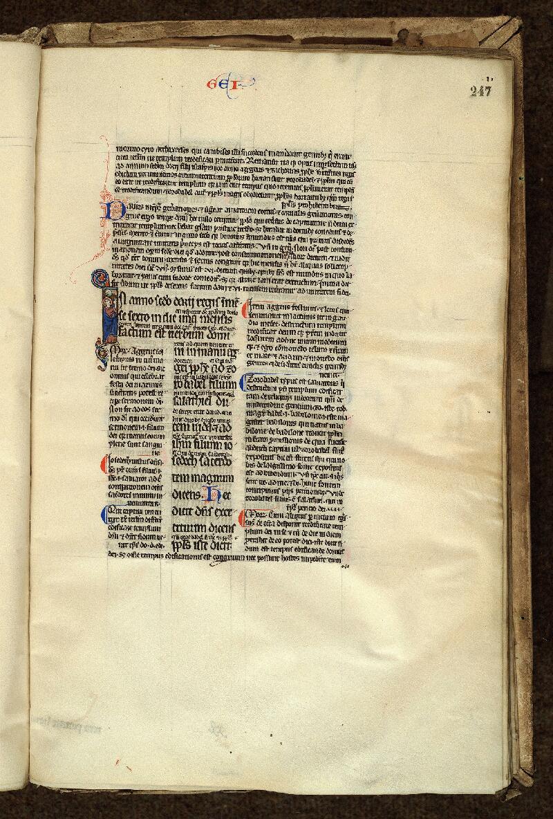 Douai, Bibl. mun., ms. 0017, t. VIII, f. 247 - vue 1