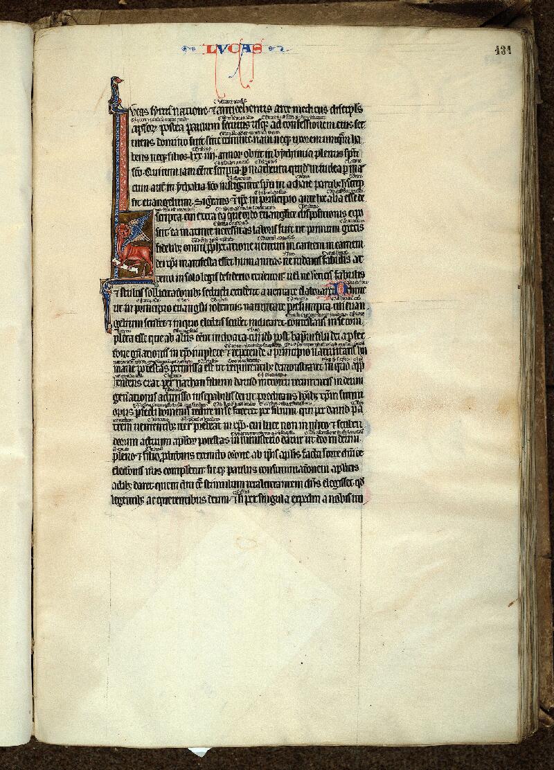 Douai, Bibl. mun., ms. 0017, t. VIIII, f. 131 - vue 1