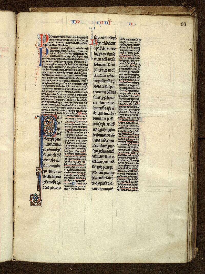 Douai, Bibl. mun., ms. 0017, t. X, f. 093 - vue 1