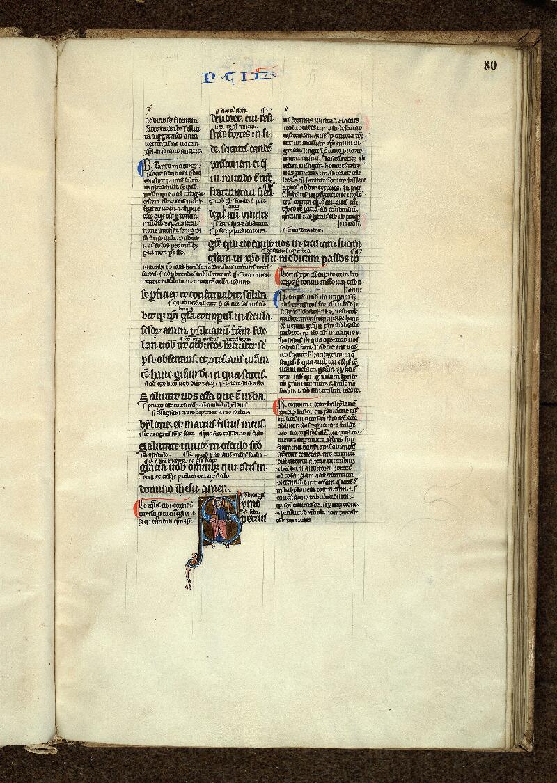 Douai, Bibl. mun., ms. 0017, t. XI, f. 080 - vue 1