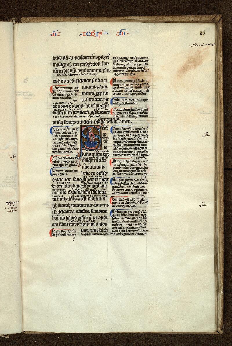 Douai, Bibl. mun., ms. 0017, t. XI, f. 098 - vue 1