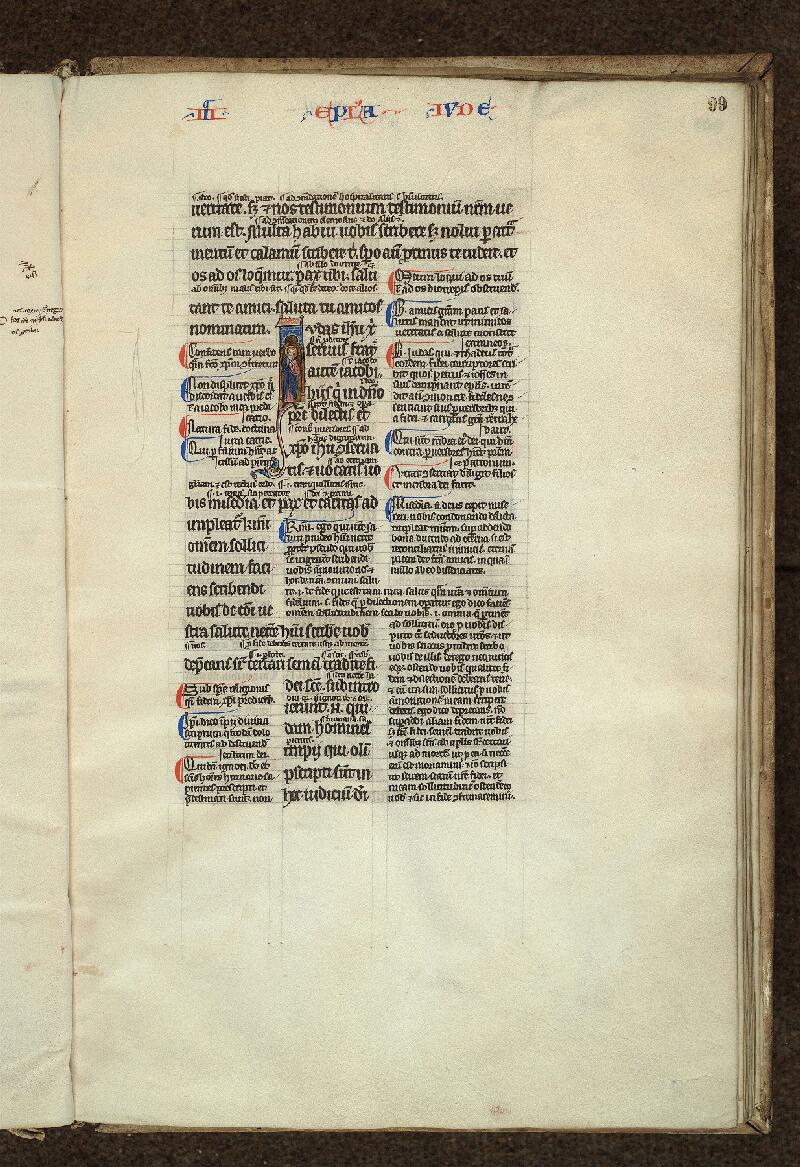 Douai, Bibl. mun., ms. 0017, t. XI, f. 099 - vue 1